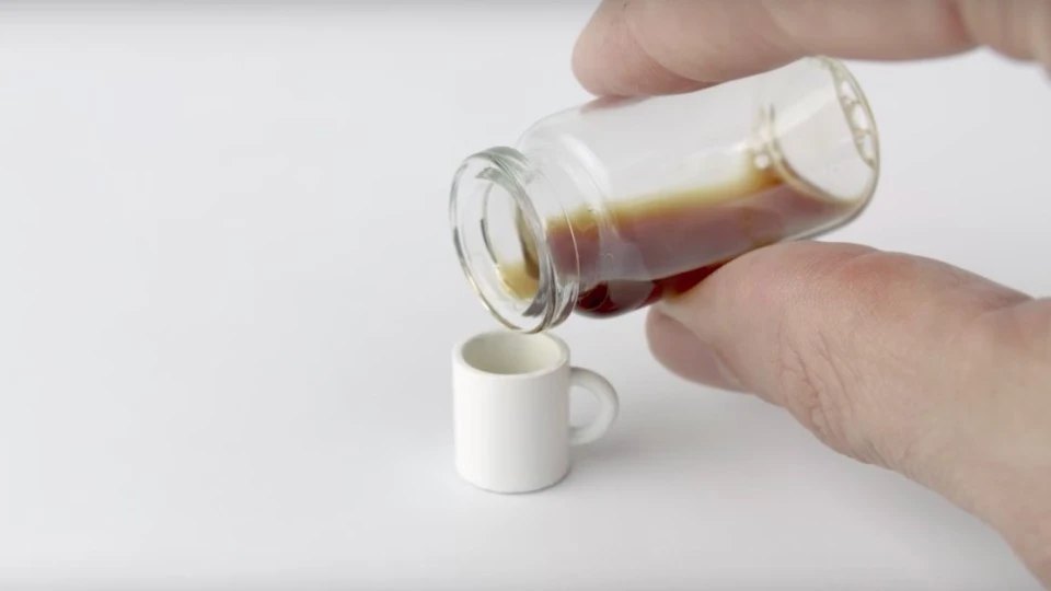 做一杯世界上最小的咖啡吧！